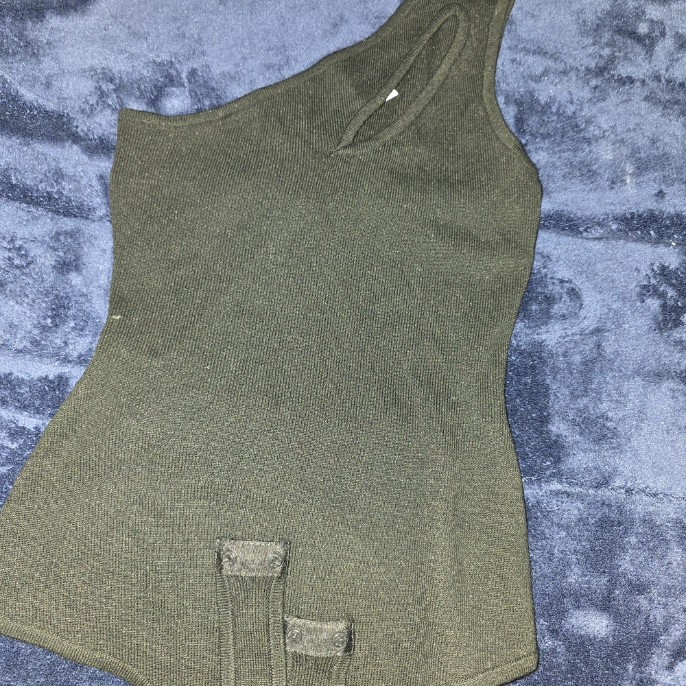 Better Be Black One-Shoulder Bodysuit